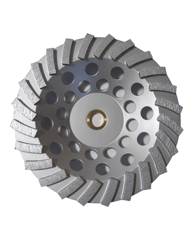 CUP rueda, TURBO, 7 INCH, 24 SEGMENTS