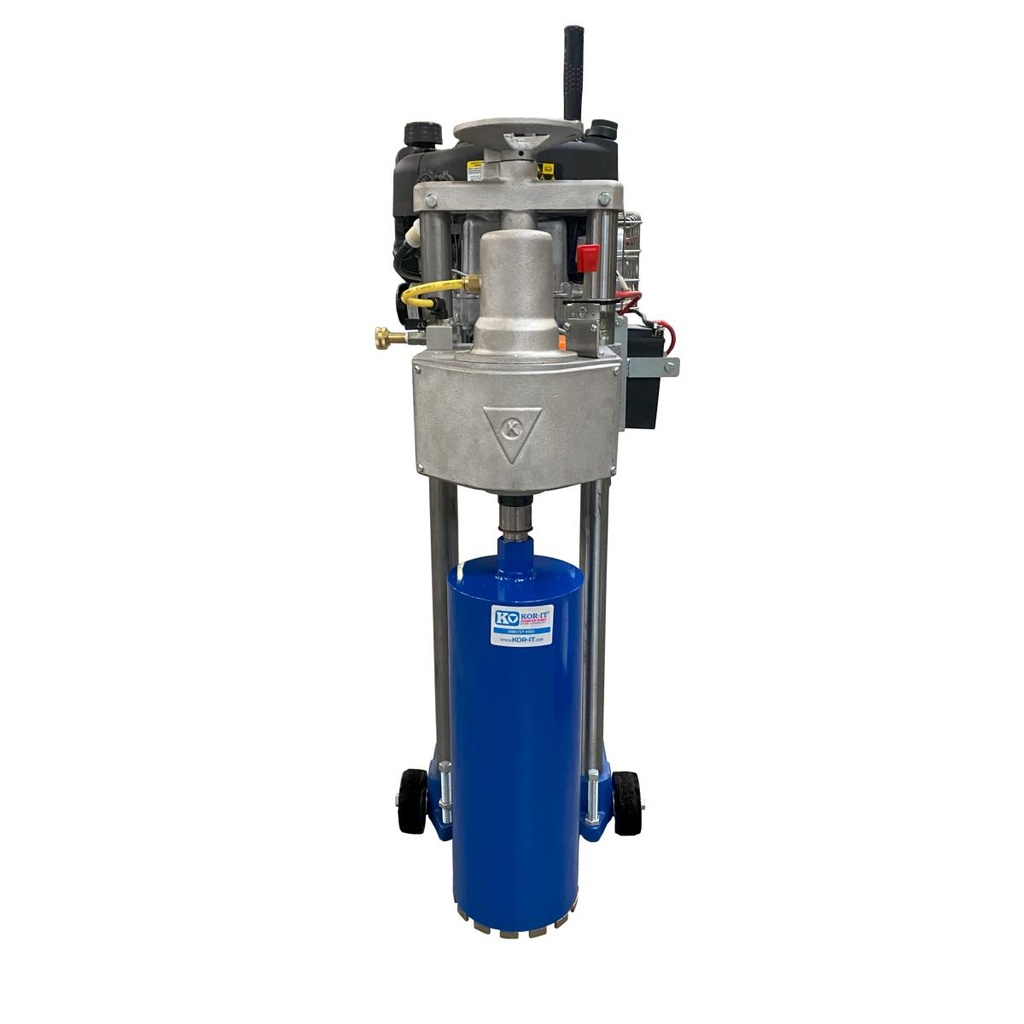 EK-401-G17E (17.5 HP gasoline motor, electrico arranque, 8" diametro broca capacidad)