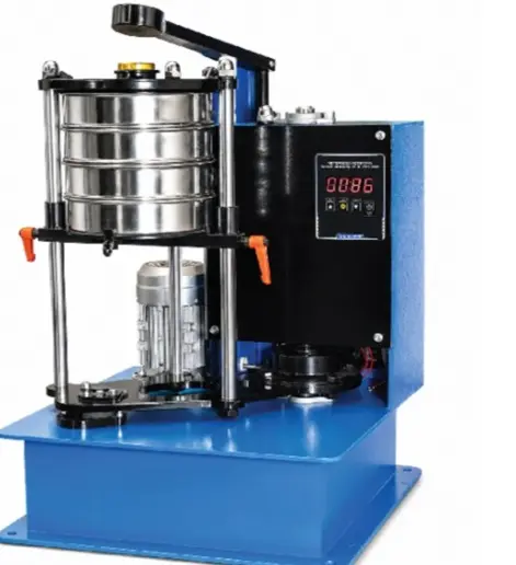 Tamizadora motorizada de rotación y golpeteo para hasta 7 tamices de 300 mm