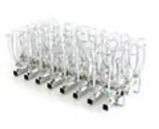 Rack de distribución de 32 posiciones para material de vidrio de laboratorio de 250 cc