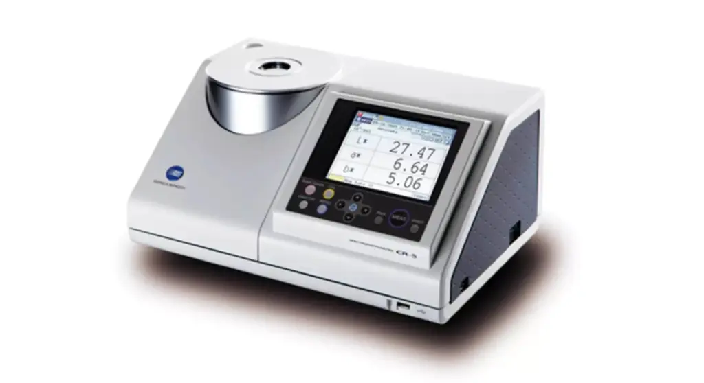 Colorímetro de mesa CR-5 con CM-A124