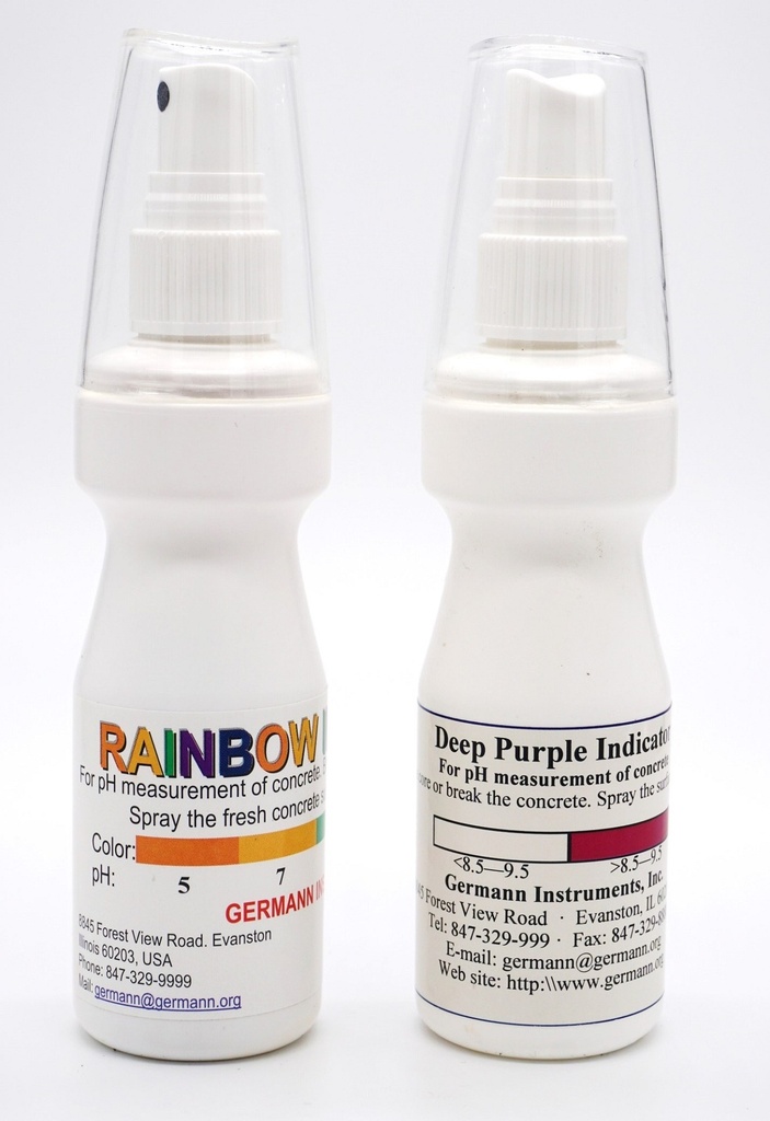 Deep purple and rainbow indicator