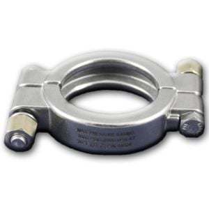 Abrazadera de alta presión de 2", acero inoxidable 304, máx. 1000 PSI