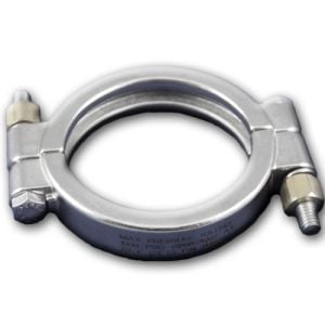 Abrazadera de alta presión de 3", acero inoxidable 304, máx. 1000 PSI