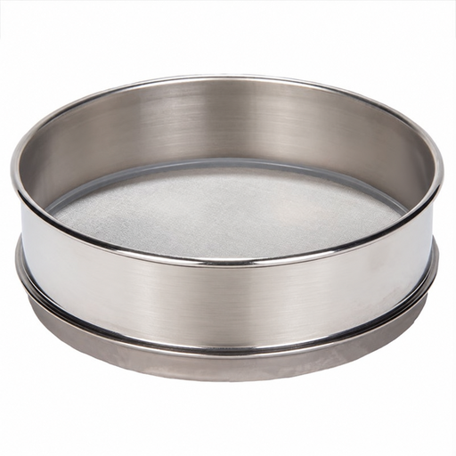 [B-01-46-01-1000] Tamiz de acero inoxidable de 8", malla N.º 60 (250 µm), incluye certificado