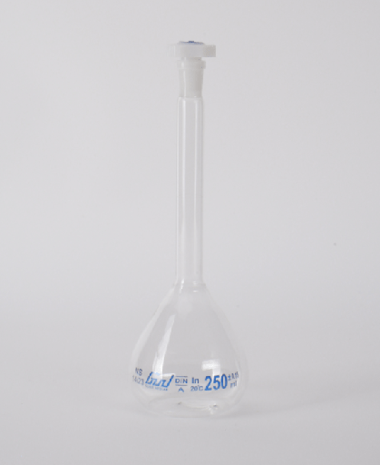 [B-01-47-1001-0002] Matraz aforado o volumetrico 50 ml, CLASE A, vidrio borosilicato 3.3