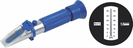 [BOE30103] REFRACTOMETRO DE MANO CONCENTRACION SACARICA 0-32% RESOLUCION: 0,2 %