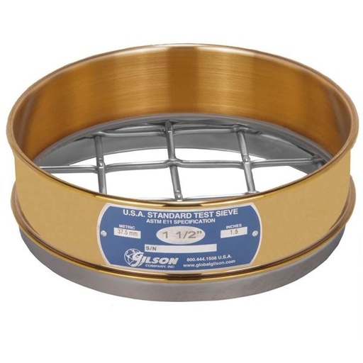 [GyB-Tamiz/Filtra1-1/2] Tamiz - 8" - 1-1/2" - Filtra ASTM-E11 - TM 203037500050