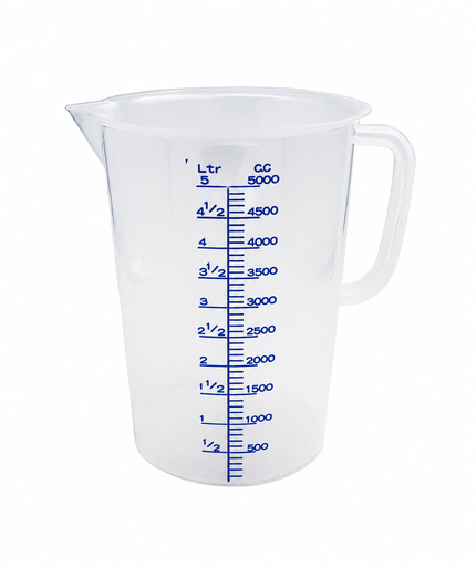 [JarrPlast5000Man] Jarro plastico con mango 5000ml