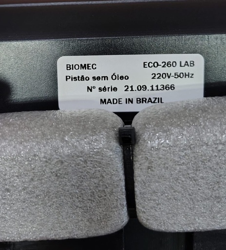 [ECO-260LAB/220V-50Hz] Bomba de Vacio ECO - 260 LAB / 220V-50Hz, 26 LPM, de piston sin aceite