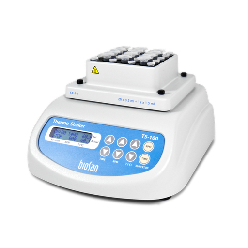 [BS-010120-AAQ] TS-100 - Agitador térmico para microtubos y placas PCR (sin bloques incluidos)