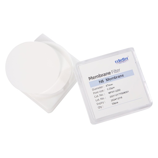 [MF47NY0010] Membrana de laboratorio de 47 mm de Nylon 66 de 0.1 mmm