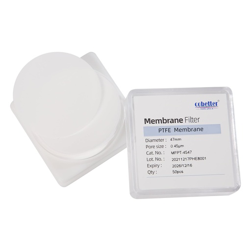 [MF90PT0300] Mebrana de 90 mm de PTFE hidrofobico de 3 mmm no grillada