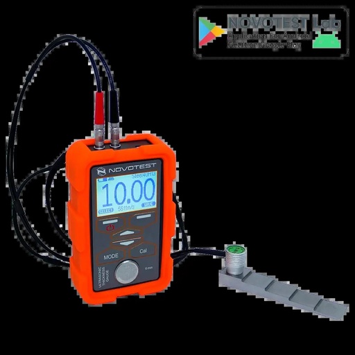 Medidor de espesores por ultrasonido NOVOTEST UT-1M