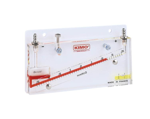 [KX404] Manmetro de columna liquida inclinada