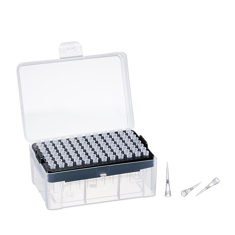 Rack de 96 puntas esteriles con filtro 1000 ul