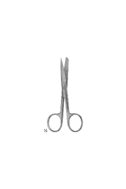 [GyB/TijeraStr14cm] Tijera quirurgica str B / S 14cm Acero inox 410 Doble proteccion