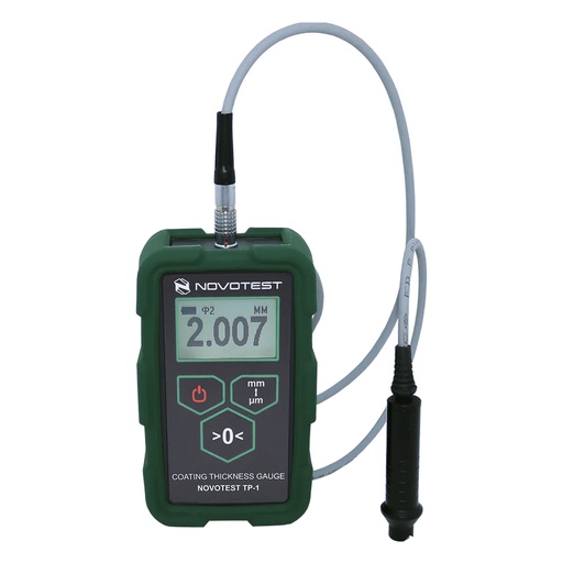 [NOV-GYB-TP-1M] medidor de espesor de recubrimiento NOVOTEST TP-1M (completo con sonda F-0.5)