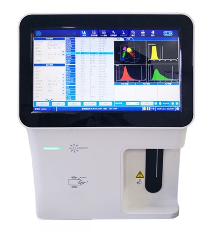 Analizador hematológico automático de 5 partes 60 pruebas/h