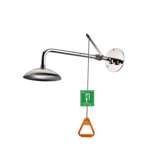 [B2-01-010686] Ducha de pared con lavaojos