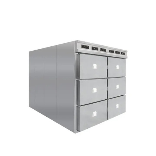 [B2-01-010844] Congelador de morgue 1-6 cuerpos