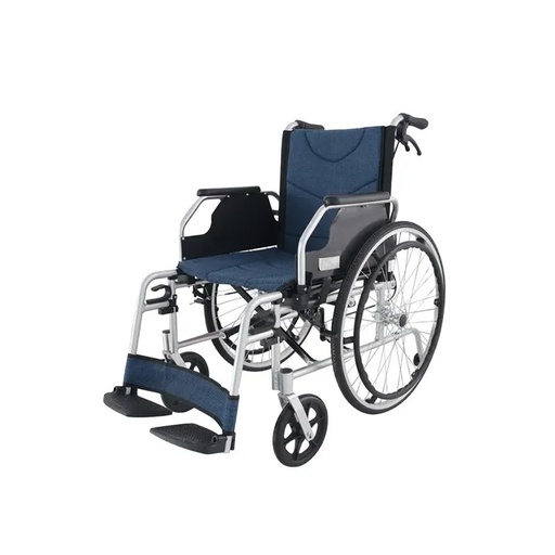 Silla de ruedas manual capacidad 100 kg dimensiones 800 × 310 × 890