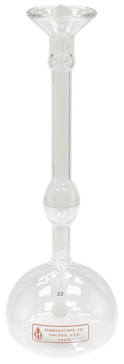 [H-3400] Matraz de gravedad especifica (Le Chatelier), capacidad de 250 ml