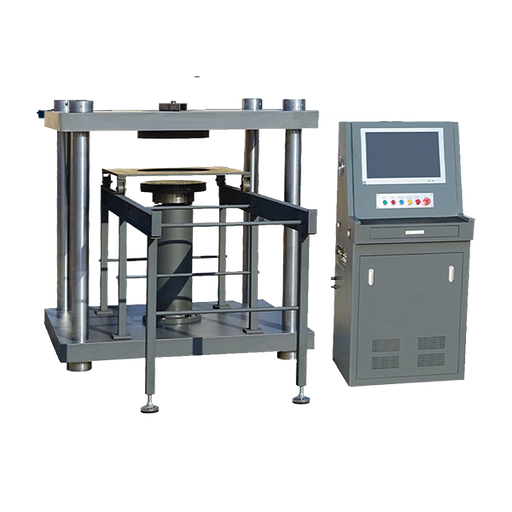 Maquina de ensayo para tapas de alcantarilla