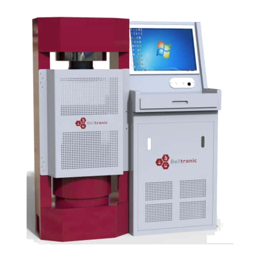 Prensa de compresión automática con pantalla táctil 2000-3000 kN