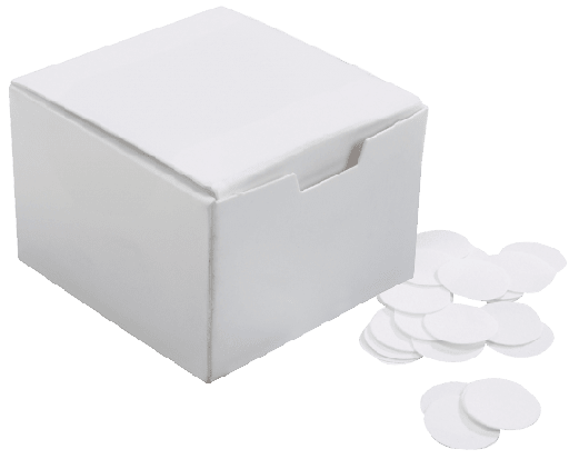 [H-3816.1M] Discos de papel de filtro para aparatos de aire blaine