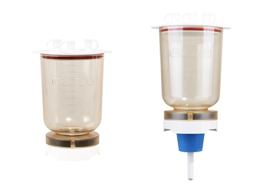 [200500-01] Portafiltro magnético MF5 de 500 mL con kit de tapa
