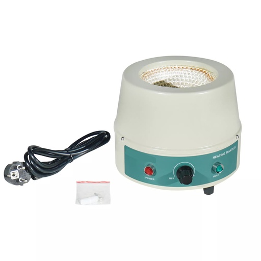 [B-01-19-34-04-0006] Manto calefactor con control por dial, 500 ml, Max Temp 450°C, BellManCal-A-500