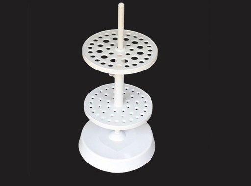 [B-01-21-1008-0001] Soporte de pipeta vertical de plastico 44 agujeros