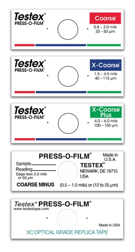 [Press-O-FilmC] Rolls Press-O-Film Coarse (0.8-2.5 mils/20-64 microns