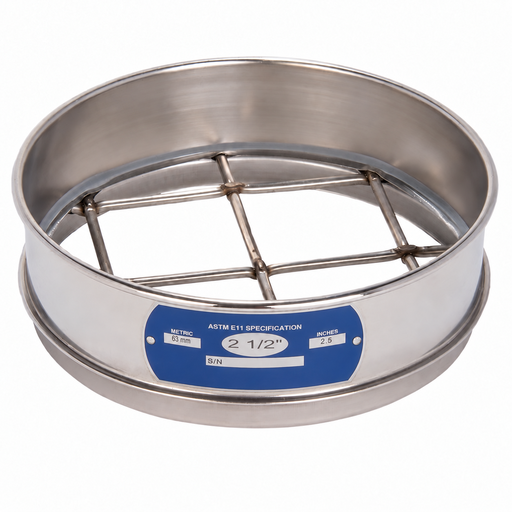 [T8-2-1/2] tamiz - 8" - 2-1/2" (63 mm) segun ASTM E11