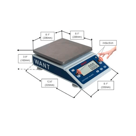 [B-01-02-09-0705] Balanza - 10kg - 1gr - Inteligente - Externa - Belltronic