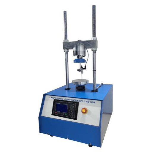 [B2-01-03-0249] Maquina de ensayo de compresion uniaxial no confinada