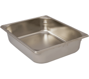 [H-4354.2] Bandejas rectangulares de acero inoxidable para mezclar