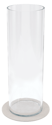 [H-1495.3] Extractor de reflujo de asfalto, 1000 g, frasco de vidrio y almohadilla con bordes abiertos esmerilados.