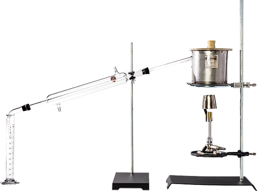 [H-1910] Equipo de destilacion para productos asfalticos (bituminosos) diluidos, gas