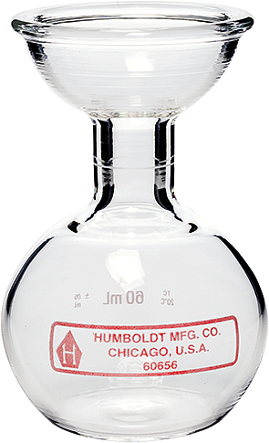 [H-2176] Matraz receptor de vidrio borosilicato, 60 ml (para H-2165)