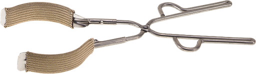 [H-23440] Pinzas para vasos, acero inoxidable, 13,5'' L, con fundas de fibra de vidrio