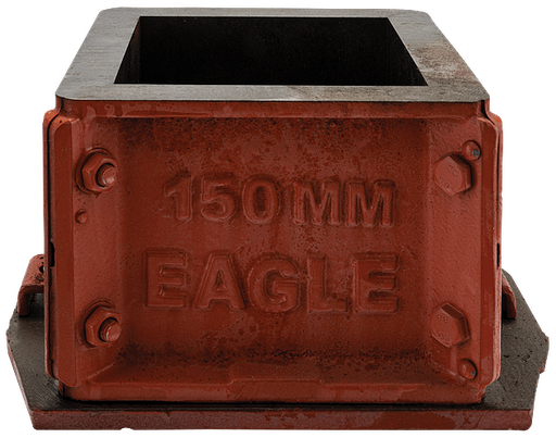 [H-2827MHD] Molde cubico de hormigon, acero, resistente