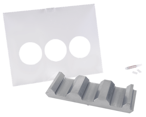 [H-2956.7] Accesorio de plantilla 2 x 4 con placa de plastico para H-2956A