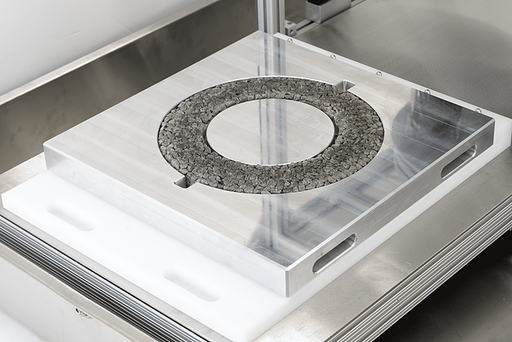 [H-3212.13.3] Soporte de muestras para dispositivo de pulido de tres ruedas