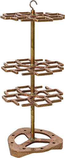 Soporte para barra de prueba de mortero, 5"