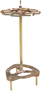 [H-3267.1] Soporte para barra de prueba de mortero para autoclave