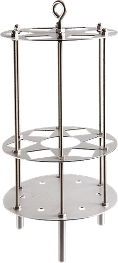 [H-3267.ST] Soporte para barra de prueba de mortero, acero inoxidable
