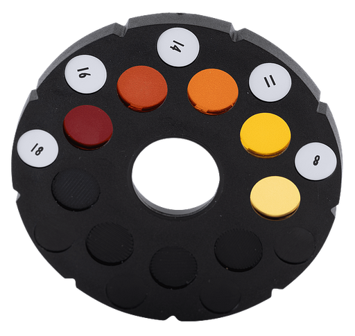 [H-3492A] Rueda de color organica