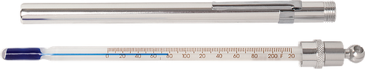[H-3542A] Termómetro de bolsillo – 12,7 cm de largo, -10 a 110 °C, 1° Div., sin mercurio